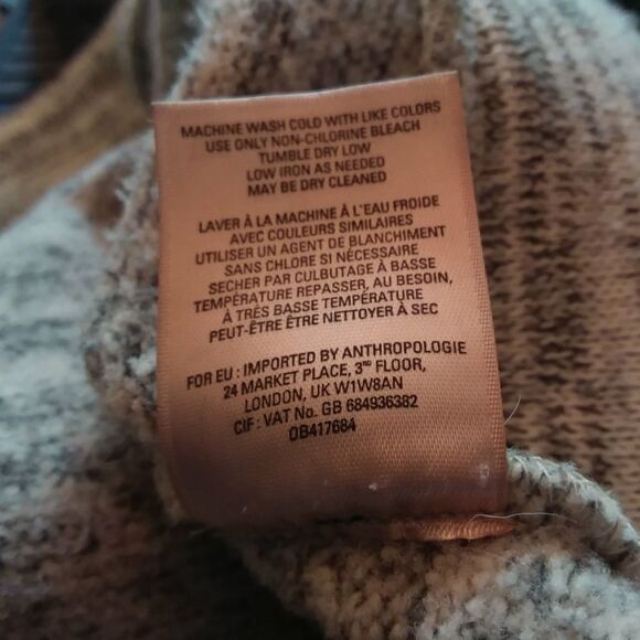 Anthropologie Saturday Sunday Cowl Neck Sweater XS - Picture 7 of 7